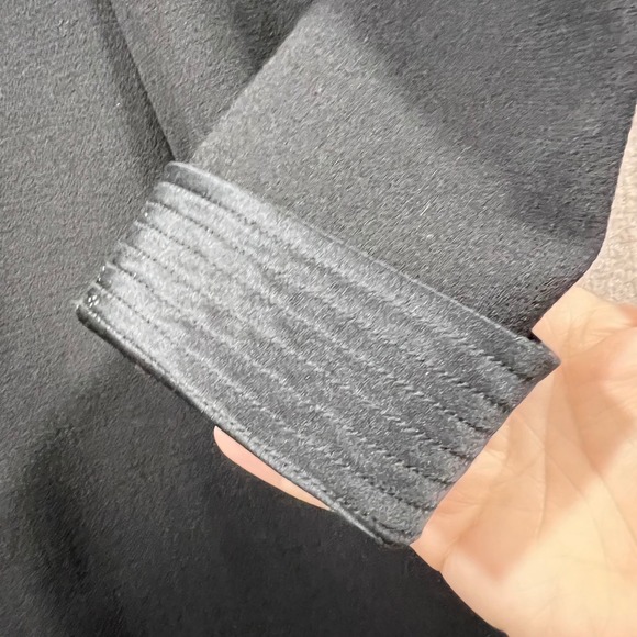 Oscar de la Renta Pink Label Long Sleeve Scoop Neck Dress Sz 8 Bergdorf Goodman - Picture 4 of 11